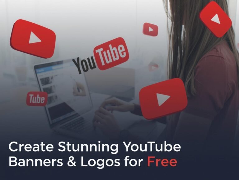 Create YouTube Channel Banner and Logo